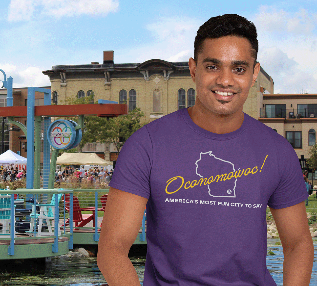 Oconomowoc shirt boardwalk