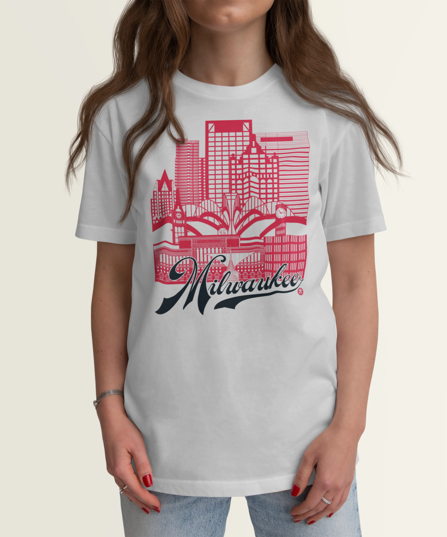 Milwaukee Skyline Youth T-Shirt – Campus Pride Edition | Campus Colors Kids Tee