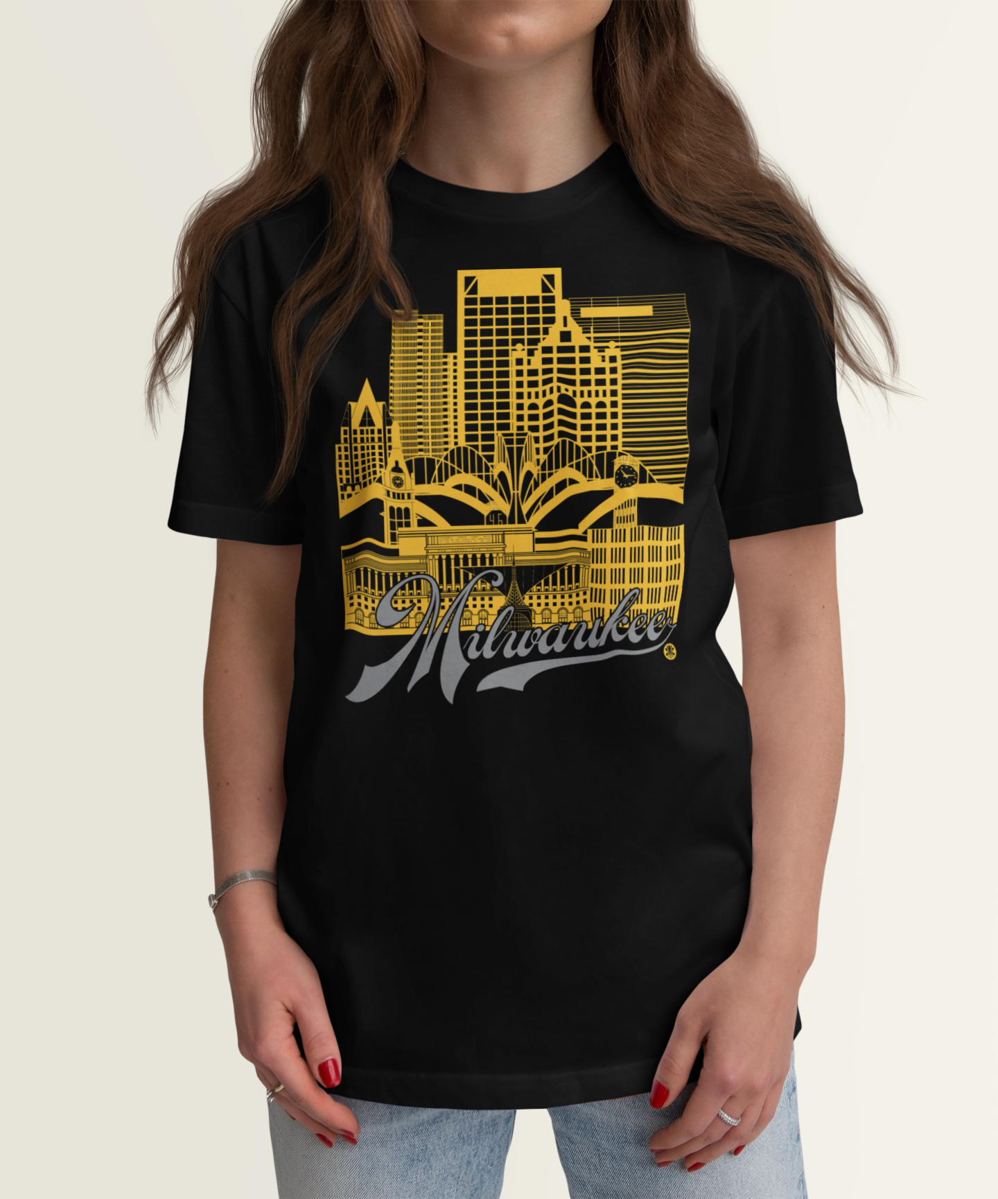 Milwaukee Skyline Youth T-Shirt – Campus Pride Edition | Campus Colors Kids Tee