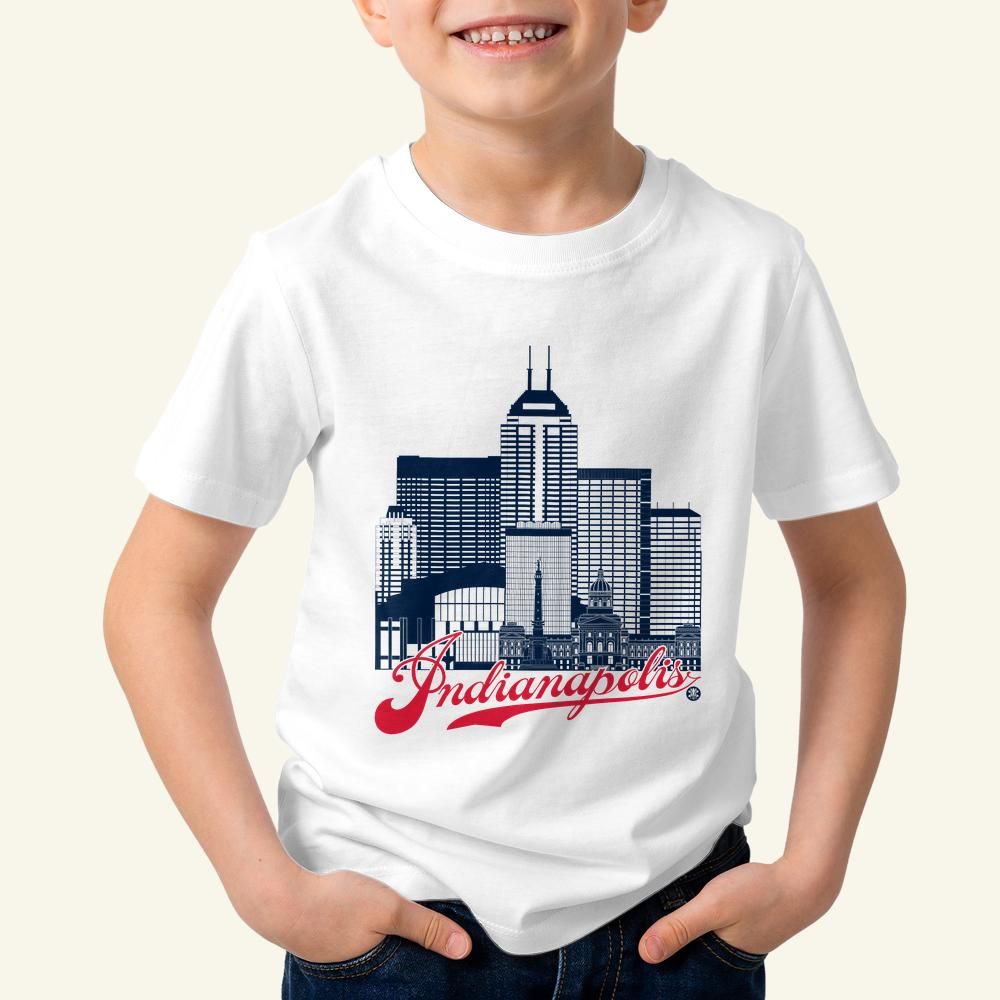 Indianapolis Skyline Toddler T-Shirt – Circle City Fan Edition Tee