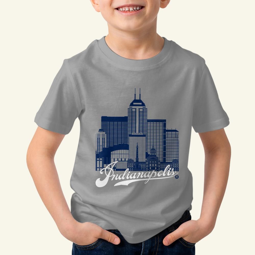 Indianapolis Skyline Toddler T-Shirt – Campus Colors Tee