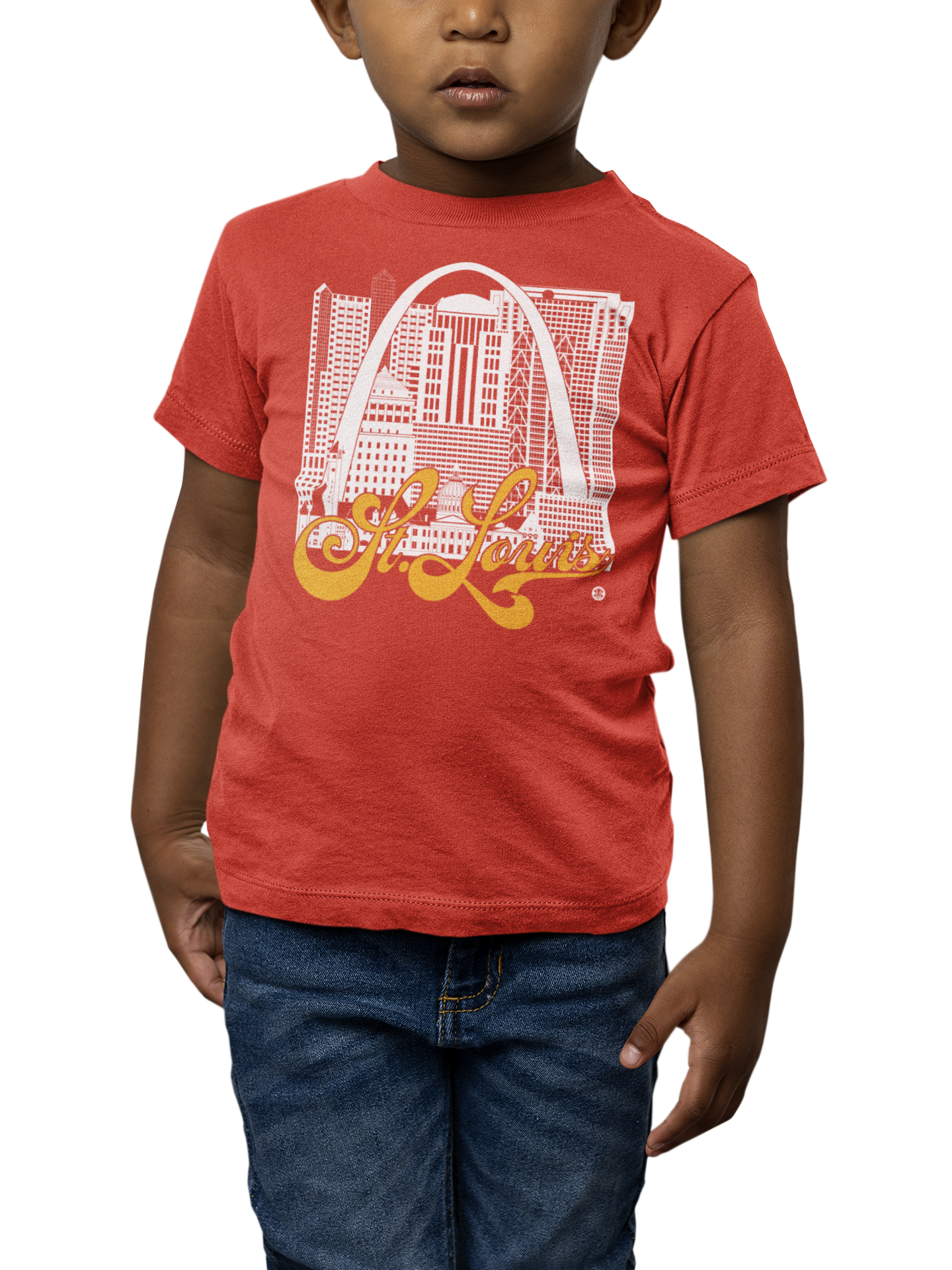St. Louis Skyline Toddler T-Shirt – Campus Pride Edition | Campus Colors Tee