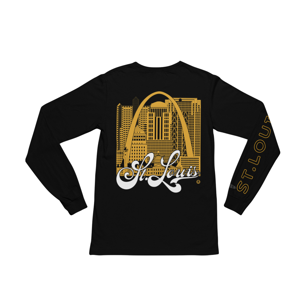 St. Louis Skyline Long Sleeve T-Shirt – Campus Pride Edition