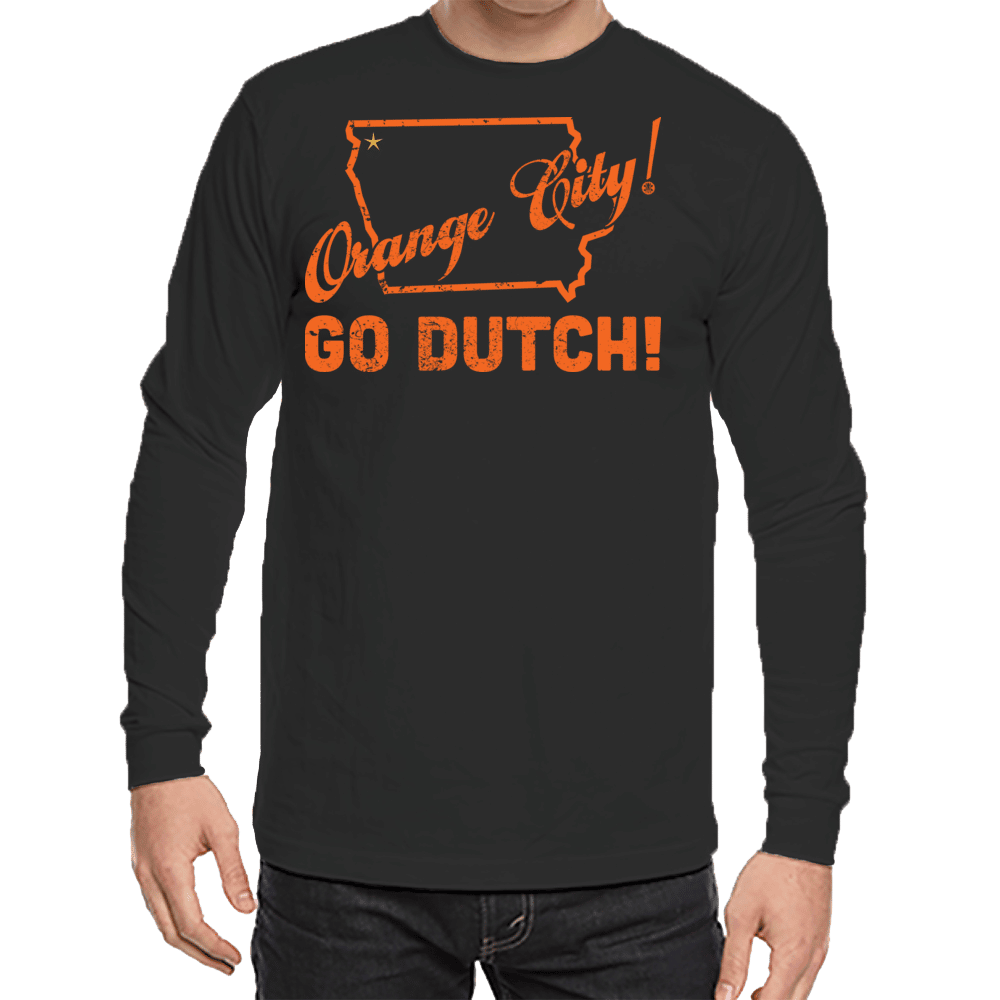 Love Your Town Long Sleeve Tee - Orange City, Iowa - Go Dutch!