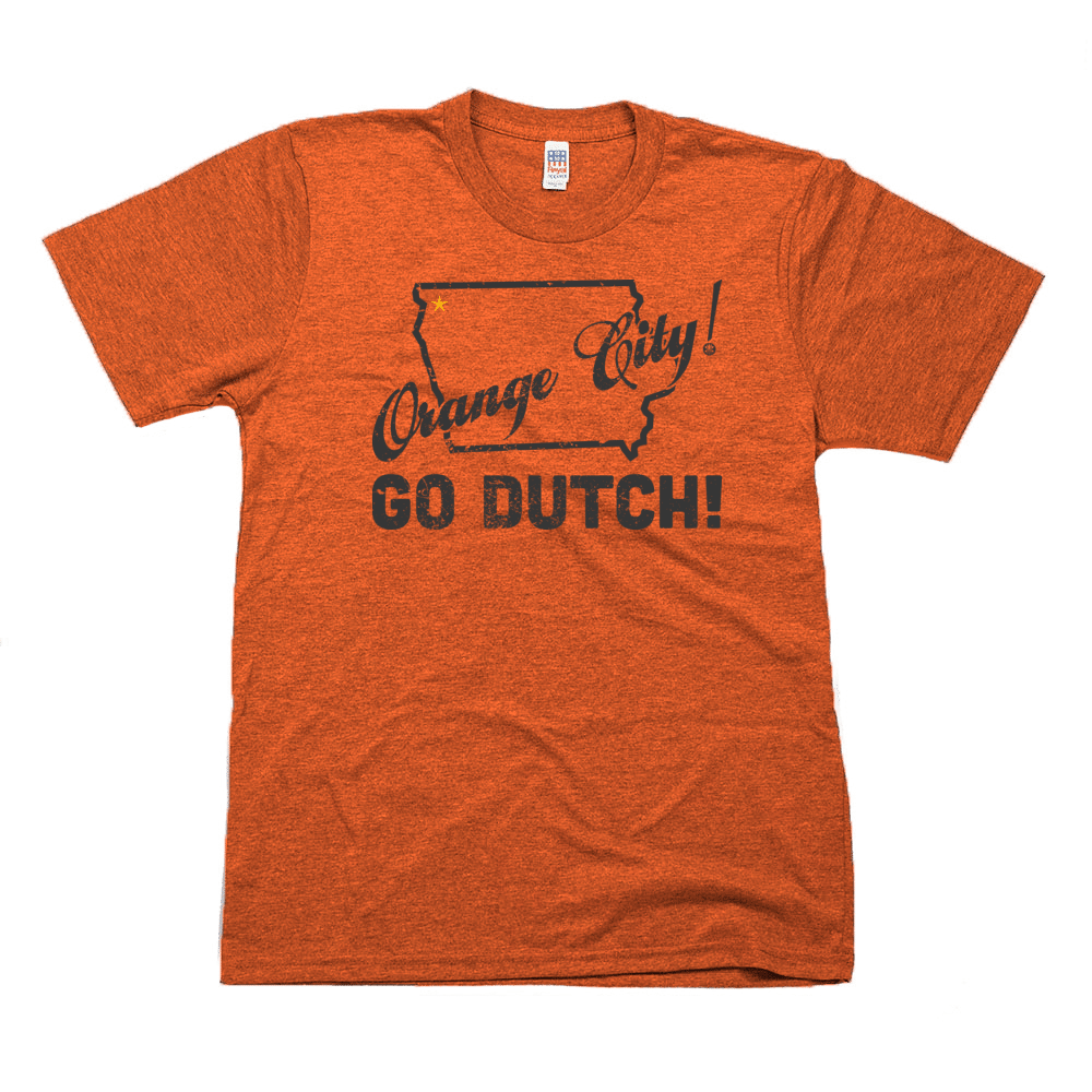 Love Your Town T-Shirt - Orange City, Iowa - Go Dutch!